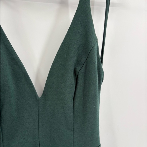 Lulus Green A Line Mini Backless Prom Event Hoco Skater Dress Size Small - Picture 8 of 15